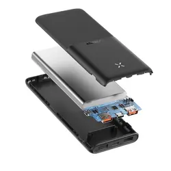 پاوربانک وگر مدل W2063 ظرفیت 20000 میلی آمپر ساعت