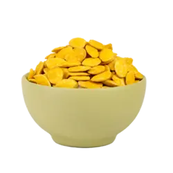 تخمه کدو مرمر زردچوبه‌ای