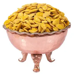 تخمه کدو گوشتی زرد