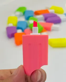 هایلایتر طرح بستنی چوبی