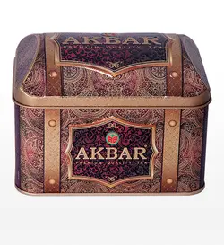 چای سلطنتی اکبر (صندوقی قرمز هدیه 250 گرمی)