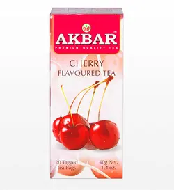 چای سیاه با طعم آلبالو کیسه ای 20 عددی