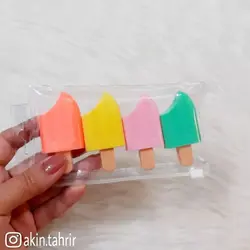 پک ۴ عددی هایلایتر بستنی