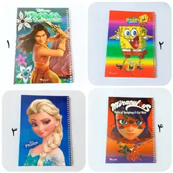 دفتر 50 برگ سیمی فانتزی خط دار