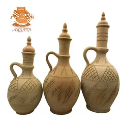 کوزه سفالی مدل گندم سایز متوسط