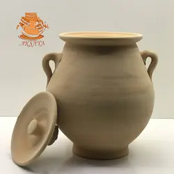 دیزی ماستی سفالی خام سایز بزرگ