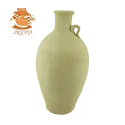 کوزه سفالی خام ارتفاع ۲۷ سانتی متر