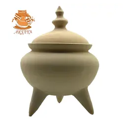 شکلات خوری سفالی مدل سه پایه