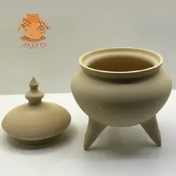 شکلات خوری سفالی مدل سه پایه