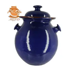 ظرف دیزی سفالی مدل دیگچه