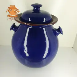 ظرف دیزی سفالی مدل دیگچه