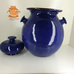 ظرف دیزی سفالی مدل دیگچه