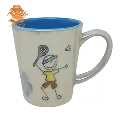 ماگ نقاشی طرح تنیس