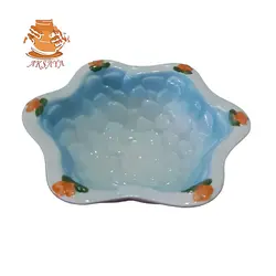 مشخصات، قیمت و خرید حوض ماهی مدل گل دار (بهمن ماه ۱۴۰۲) | سفال آکسایا