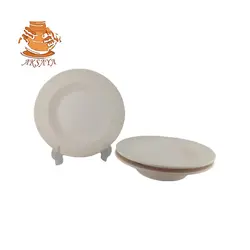 مشخصات، قیمت و خرید بشقاب سرامیکی خام (بهمن ماه ۱۴۰۲) | سفال آکسایا