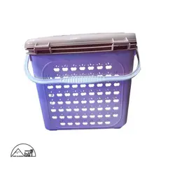 سبد در دار پیک نیکی(سبد پیک نیک درب دار سایز بزرگ/شناسه محصول2926)
