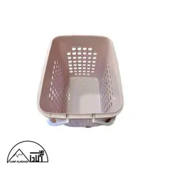 سبد در دار پیک نیکی(سبد پیک نیک درب دار سایز بزرگ/شناسه محصول2926)
