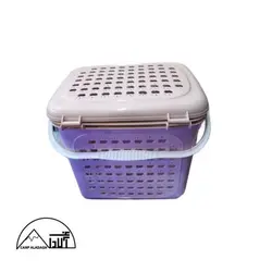 سبد در دار پیک نیکی(سبد پیک نیک درب دار سایز بزرگ/شناسه محصول2926)