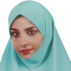 مقنعه لبنانی چانه دار