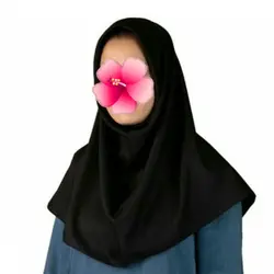 مقنعه کرپ مشکی