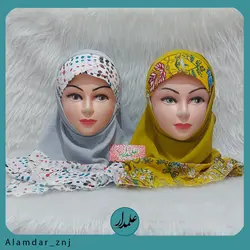 مقنعه نرگس دخترانه