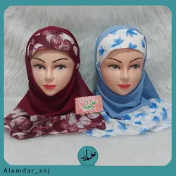 مقنعه نرگس دخترانه