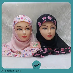 مقنعه نرگس دخترانه