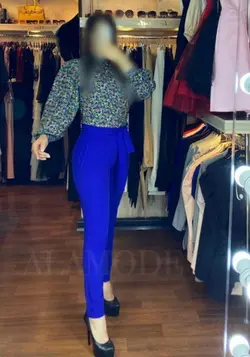 شلوار کمربند پارچه ای کد ۱۷۹