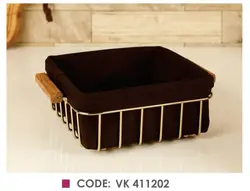 سبد نان و سبزی مربع B.V.K کد۴۱۱۲۰۲