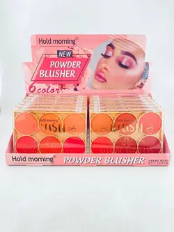 پالت رژگونه شش رنگ هولد مورنینگ HOLD MORNING