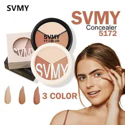 پالت کانسیلر و کانتور سه رنگ اس وی ام وای SVMY