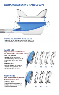 دستگاه لاغری کرایو ۳۶۰ درجه برند دراگون DRAGON