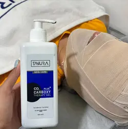 کربوکسی پلاس (کربوکسی +کربن تراپی ) 500ml تنورا به اضافه 20 ورق ماسک TANURA