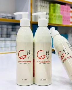 کرم قبل از لایه برداری و پیلینگ تراپی سلاوی فرانسه CELAVI