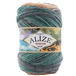 کاموا آلیزه مدل بورجوم باتیک کد 7399