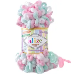 کاموا آلیزه مدل پافی کد 6052