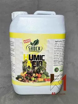 کود هیومیک اسید شوک 5 لیتری