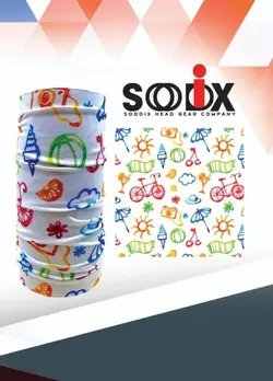 دستمال سر دوچرخه سواری (SCORF) سودیکس SOODIX