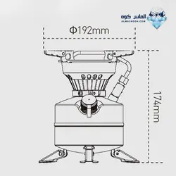 اجاق چهار سوخت BRS اورجینال