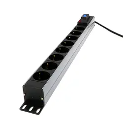 8 خانه رک مونت پارت الکتریک با کلید مینیاتوری