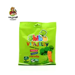 پاستیل ویتاجلی شیبا حاوی ویتامین A و C