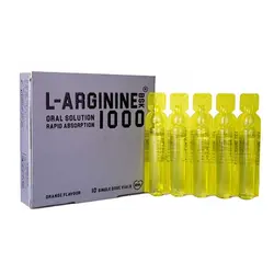 ویال خوراکی ال آرژینین 1000 بی اس کی