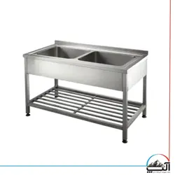 سینک ظرفشویی دو لگن 150 سانتی