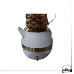 کتری قوری استیل رنگی طلایی کد 4