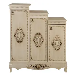 جاکفشی چوبی آلوارس مدل تیانا سه پله ای کد JK02-3P