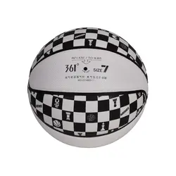 توپ بسکتبال سفید مشکی برند 361 درجه سایز 7