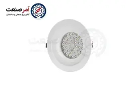چراغ توکار زاویه 90 و 60 نورا DR12