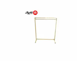 رگال استیل طلایی سالنی لوله مارپیچ