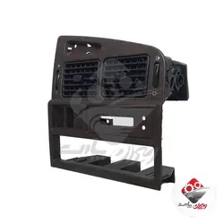 صفحه جاکلیدی و دریچه های بخاری جلو داشبورد پژو 405 و پارس قدیم طرح چوب مات