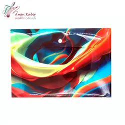 پوشه دکمه دار طرح کلاسیک A4 عرش